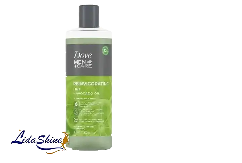 داو شامپو مردانه بدن و صورت لیموترش و روغن آواکادو مدل reinvigorating حجم 532ml 