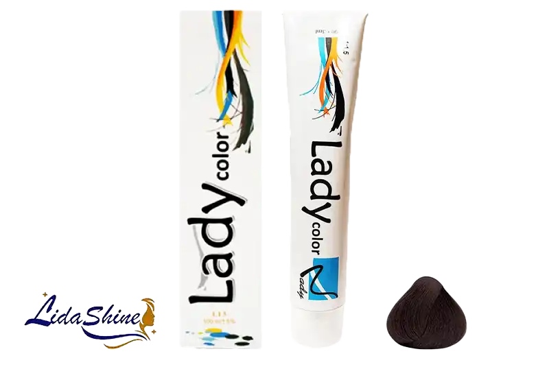 رنگموی لیدی کالر قهوه ای خیلی تیره مدل 2.0 حجم100 میلی لیتر