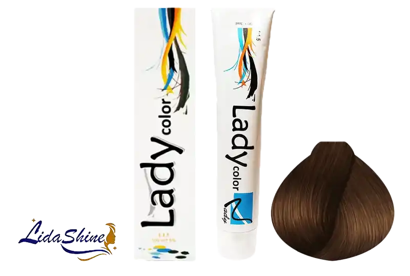 رنگموی لیدی کالر قهوه ای گرم تیره مدل 4.7 حجم 100 میلی لیتر