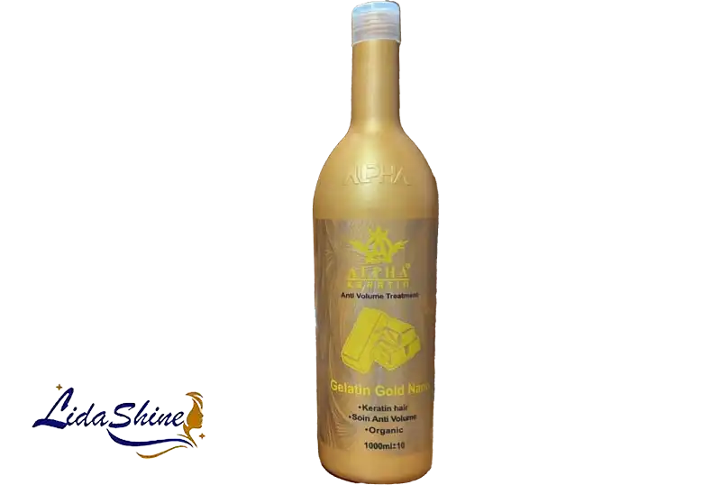 نانو ژل ریباندینگ آلفا مدل GOLD NANO حجم 1000 میلی لیتر