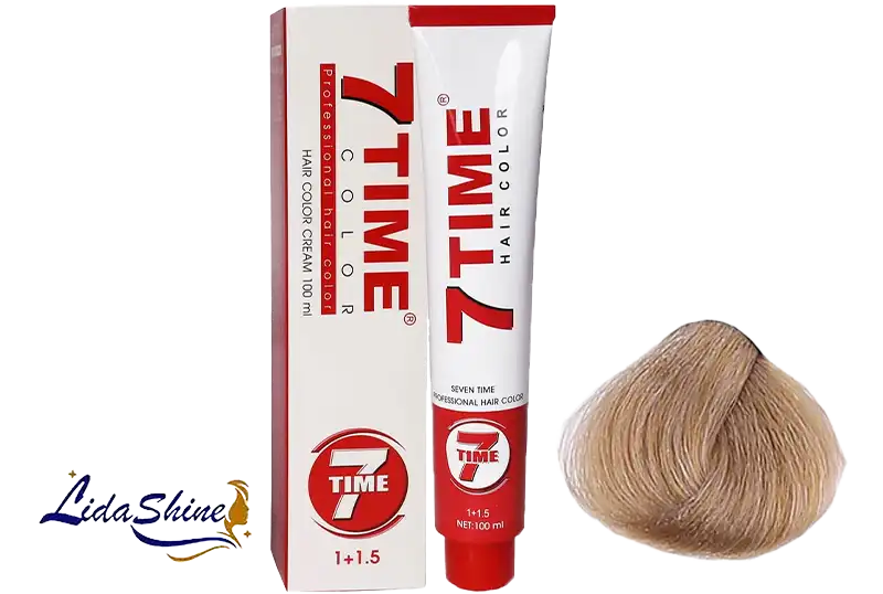رنگ مو سون تایم رنگ بلوند زیتونی روشن مدل M.8 حجم 100 میلی لیتر