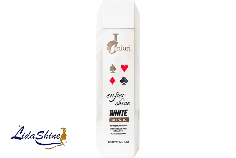  کراتین اسپیک سفید جونیور مدل SUPER SHINE حجم 500 میلی لیتر