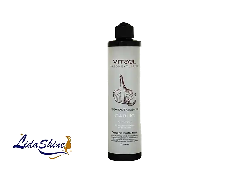 شامپو سیر ویتااِل VITAEL حجم 450 میل مناسب طول درمان 
